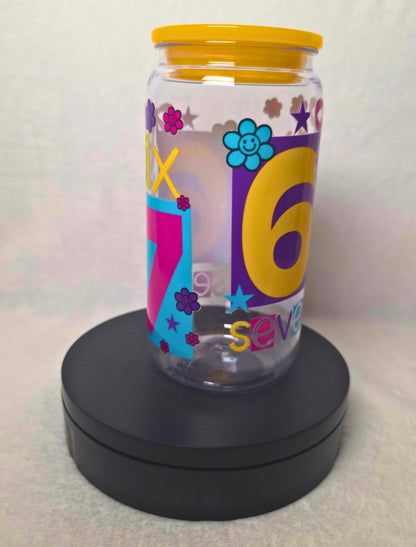 Trending 6/7 Kids Cup — 16oz Plastic