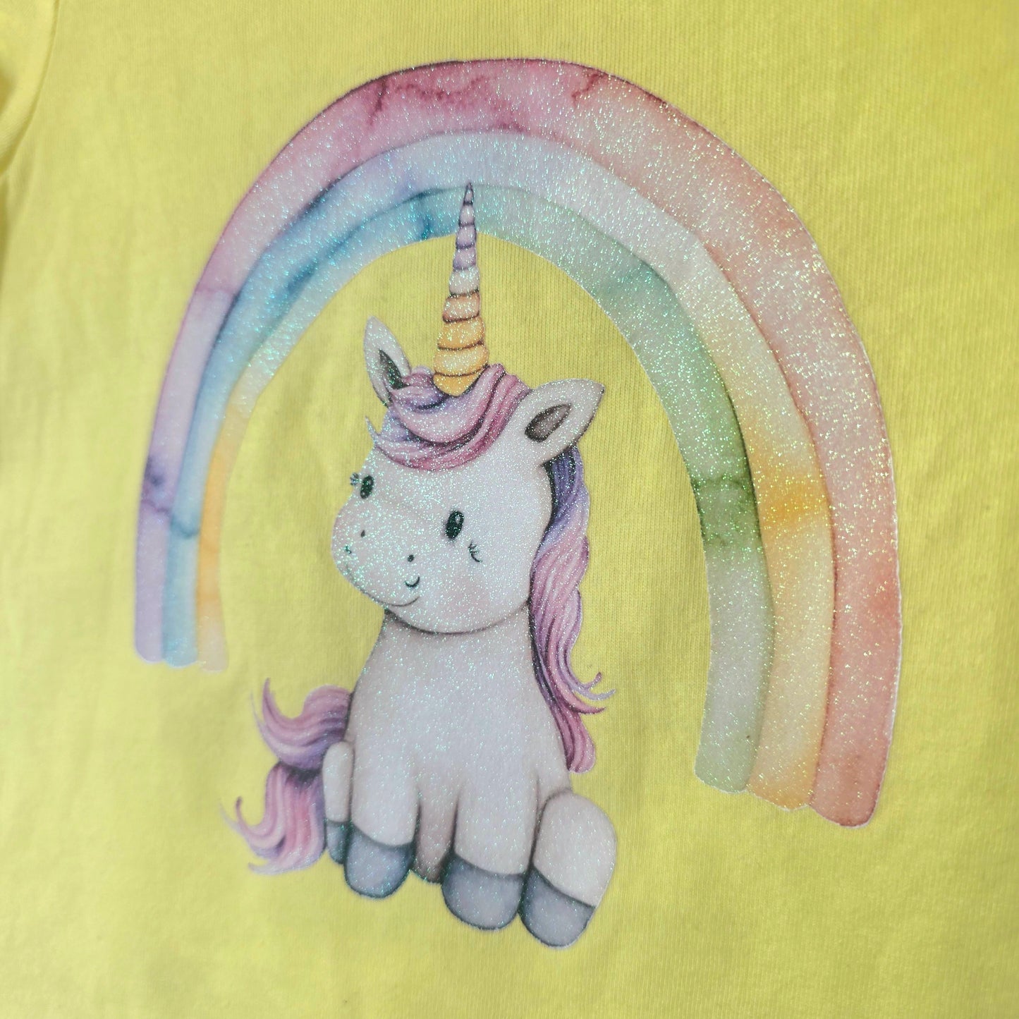 Pastel Rainbow Unicorn Tee – Kids Boutique Graphic Shirt