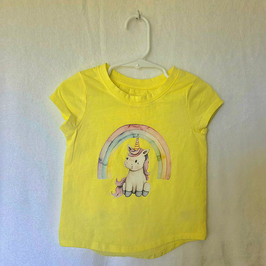 Pastel Rainbow Unicorn Tee – Kids Boutique Graphic Shirt