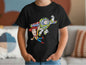 Kids “Toys” Graphic Tee – Black Wonder Nation Shirt – XS