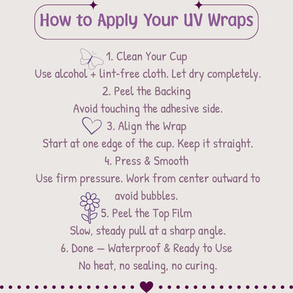 UV DTF Transfer - 16oz Cup Wrap - No. 1 Dad