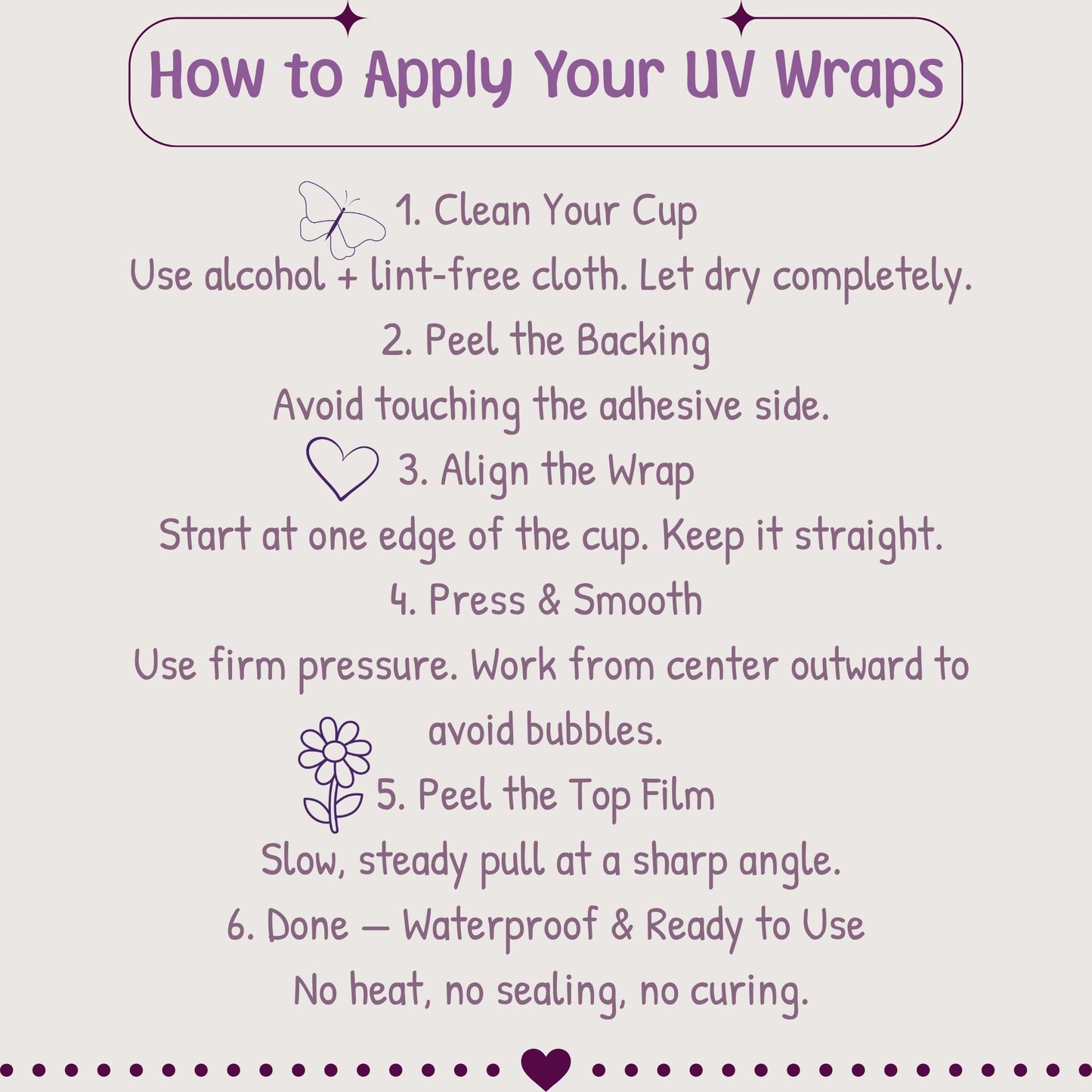 UV DTF Transfer - 16oz Cup Wrap - Mother Hood
