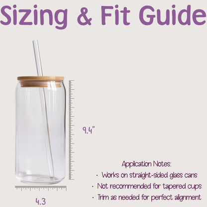 UV DTF Transfer - 16oz Cup Wrap - No. 1 Dad