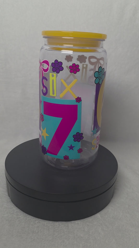 Trending 6/7 Kids Cup — 16oz Plastic