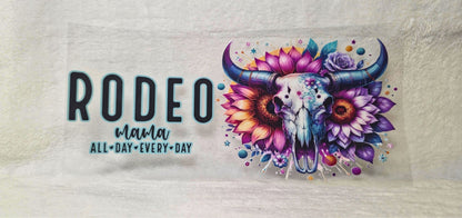 UV DTF Transfer - 16oz Cup Wrap - Rodeo Mama