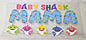 UV DTF Transfer - 16oz Cup Wrap - Shark MAMA